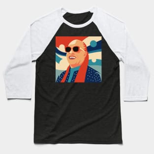 Stevie Wonder happy smile Baseball T-Shirt